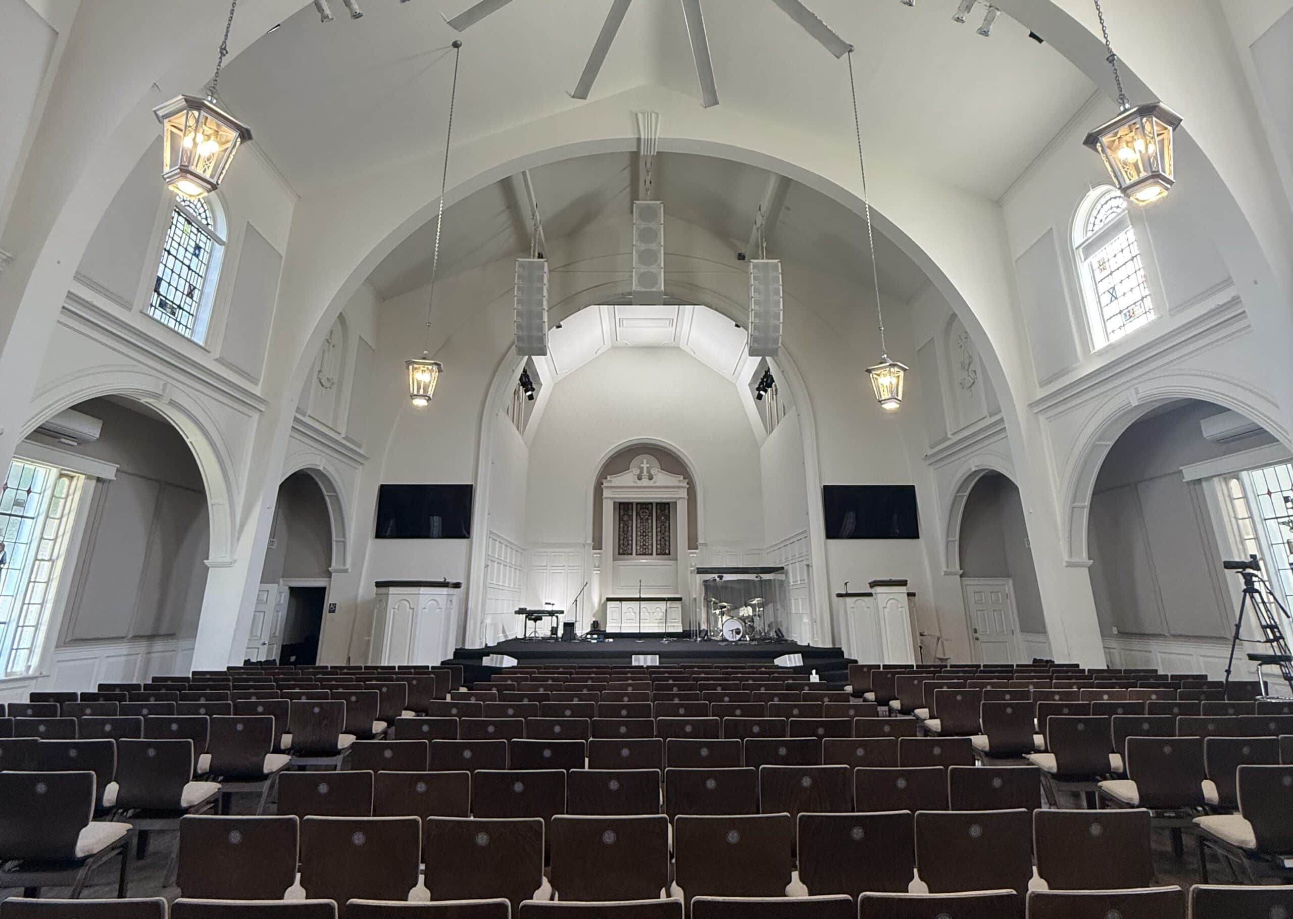 Church Audio System Installation